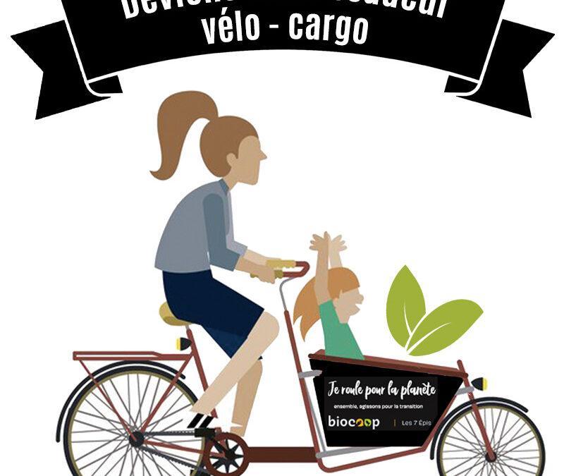 Vélo-cargo à Larmor