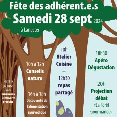 Fête des adhérent.e.s